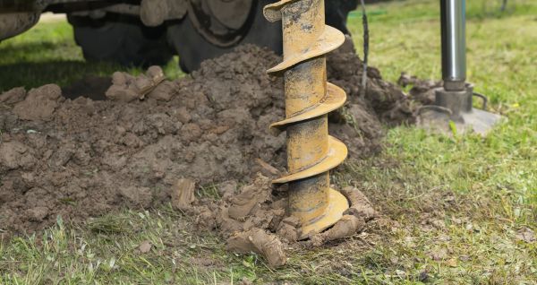 Backyard Dry Well Installation