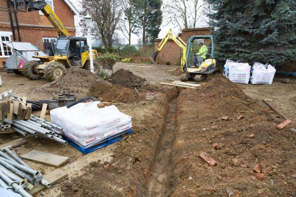 Drainage Ditch Digging