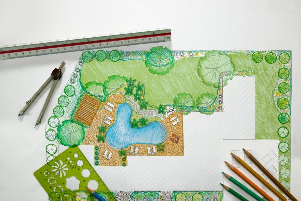Backyard Landscape Design Service