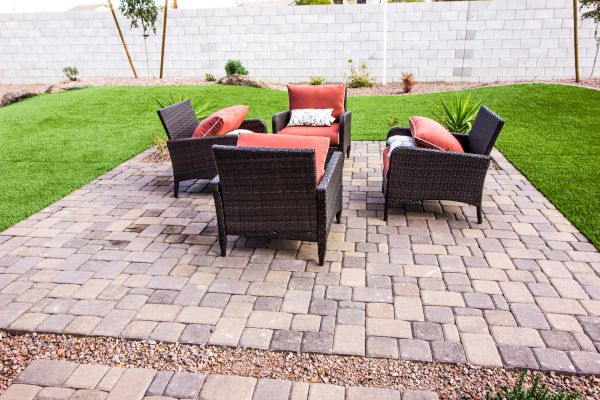 Brick Patio Installation