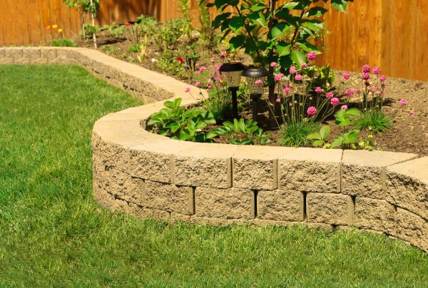 Stone Garden Edging