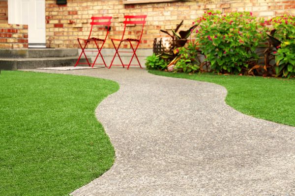 Fake Lawn Installation