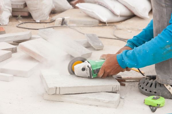 Paver Stone Cutting