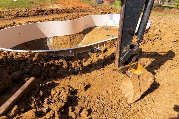 Pool Ground Breaking - Pool Ground Breaking Sullivan County, New York