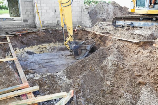 Pool Area Preparation