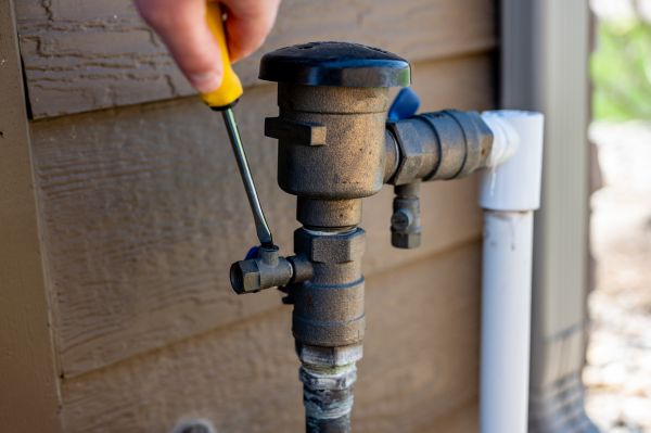 Sprinkler System Valve Repair