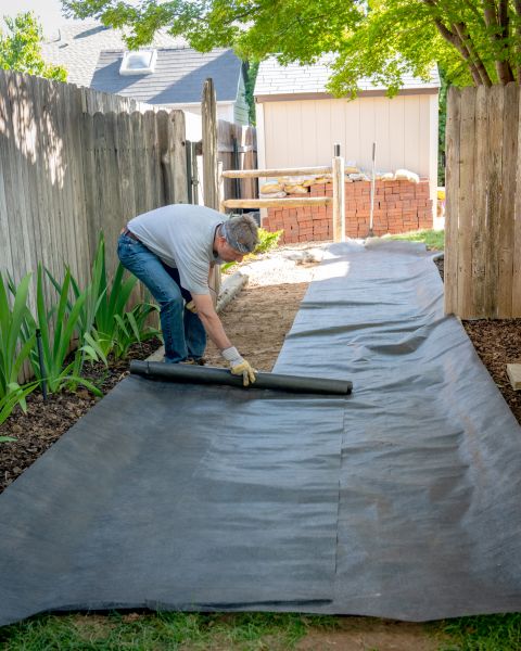 Flower Bed Weed Prevention