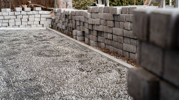 Patio Gravel Installation